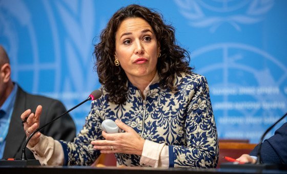 联合国人权事务高级专员发言人玛尔塔·乌尔塔多在日内瓦向媒体通报情况。